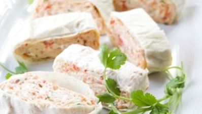 закуска из лаваша с сыром фета