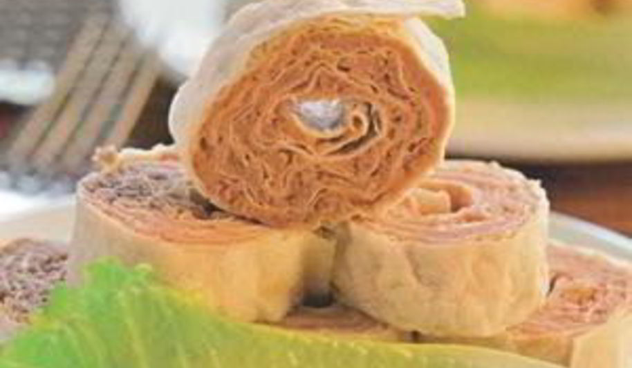 Рецепт закусок из лаваша с начинкой