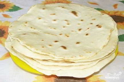 Жареный армянский лаваш