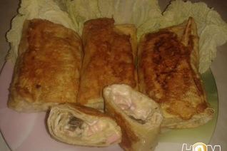 Жареный лаваш