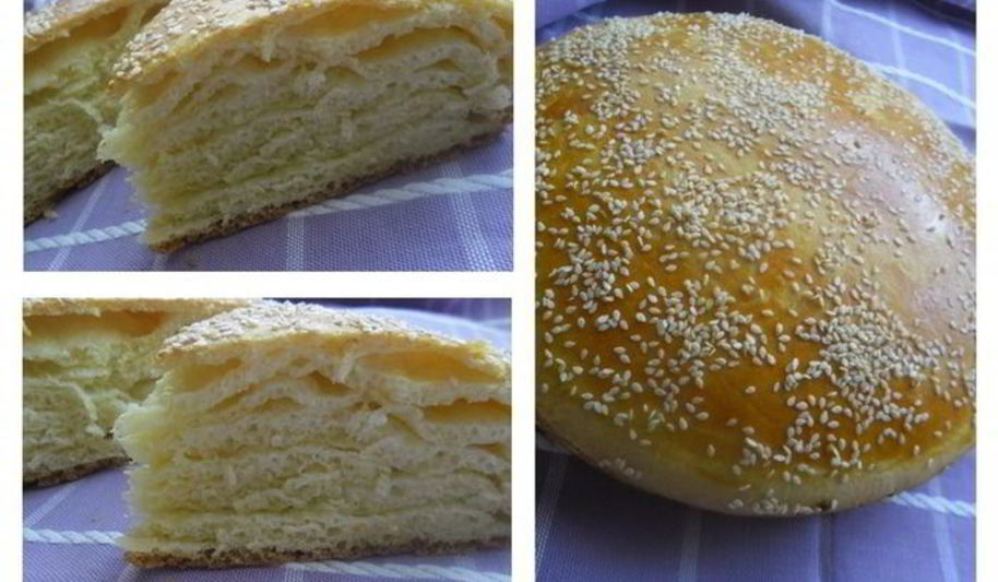 Рецепт арабской лепешки bint al-sahn