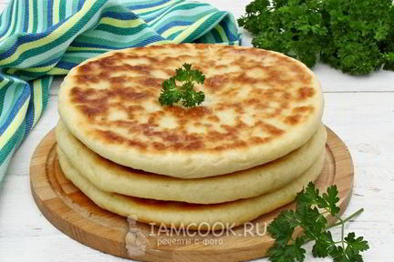 Дрожжевые лепешки на сковороде