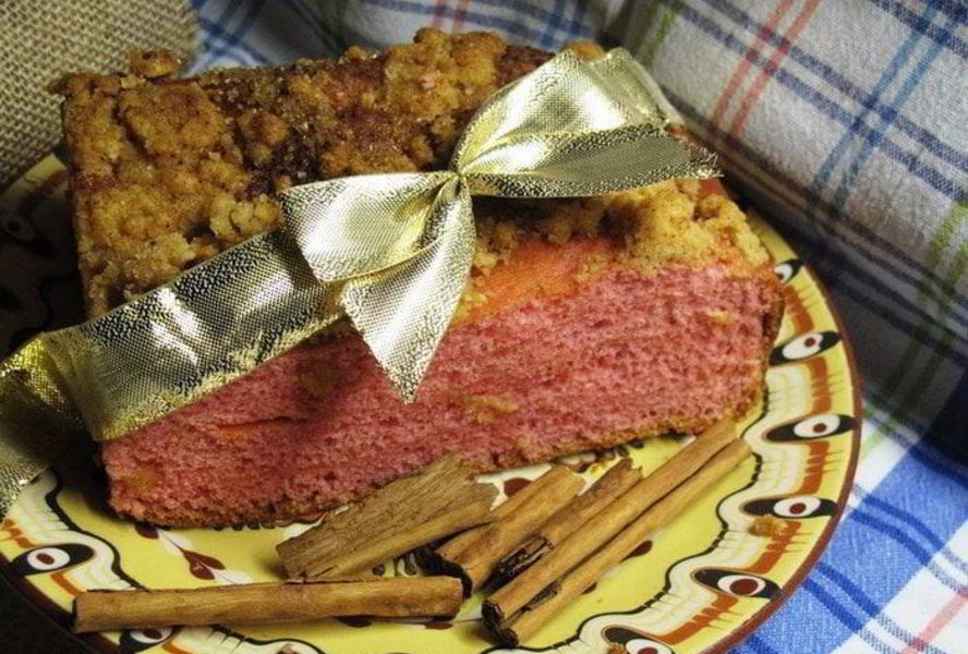 Фламандская фокачча со штрейзелем