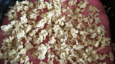 фламандская фокачча со штрейзелем