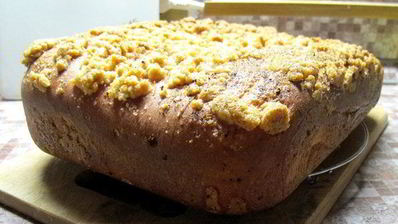 фламандская фокачча со штрейзелем