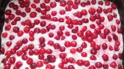 фокачча с вишней xxl