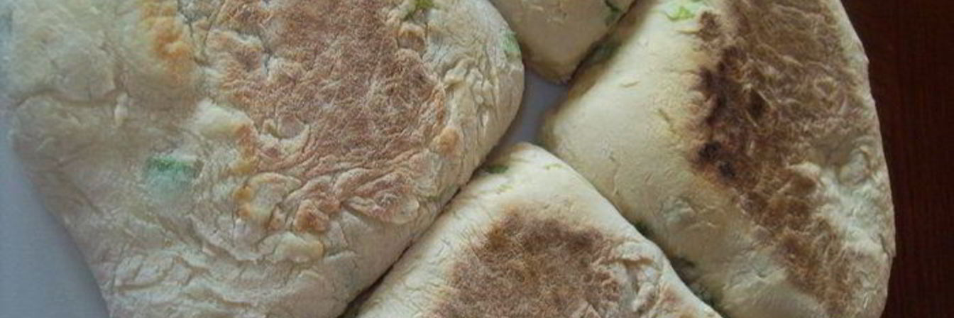 Ирландские лепешки с зеленым луком