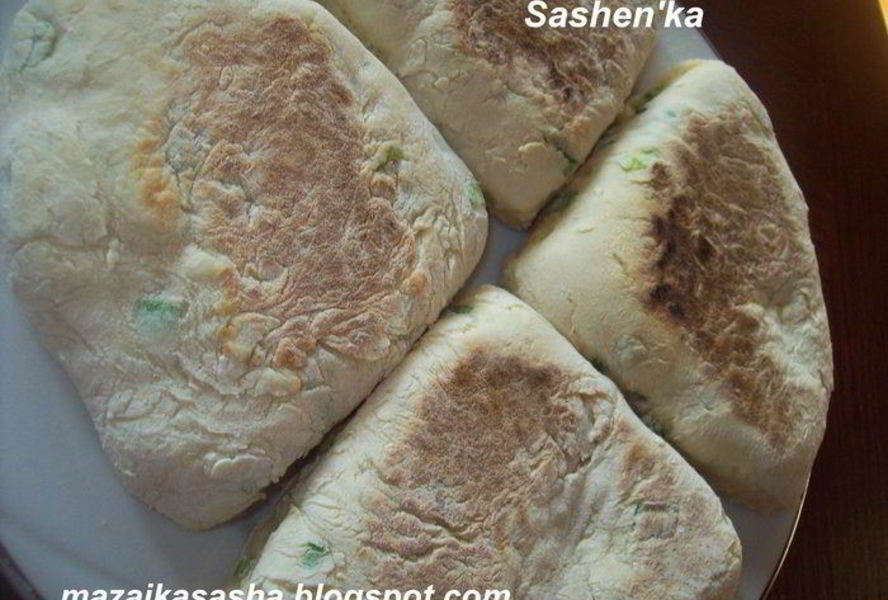 Ирландские лепешки с зеленым луком