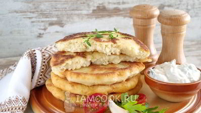 картофельные лепешки на сковороде