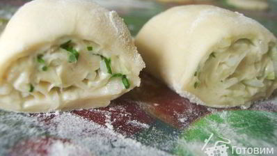 катлама — узбекские луковые лепешки