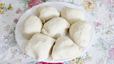 китайские лепешки с зеленью