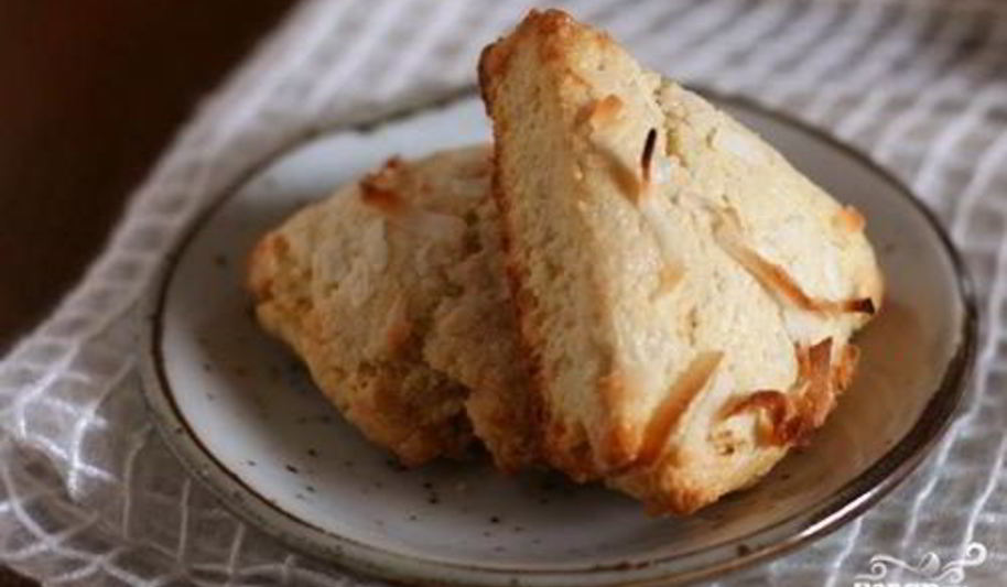 Рецепт кокосовых лепешек