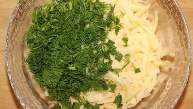 лепешки на кефире с сыром