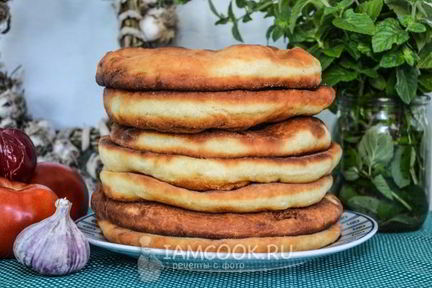 Лепешки на сковороде