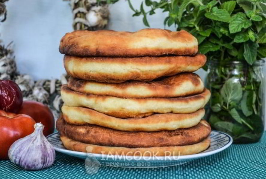 Лепешки на сковороде