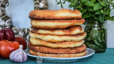 лепешки на сковороде