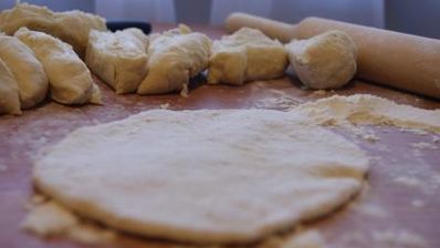 лепешки на сметане