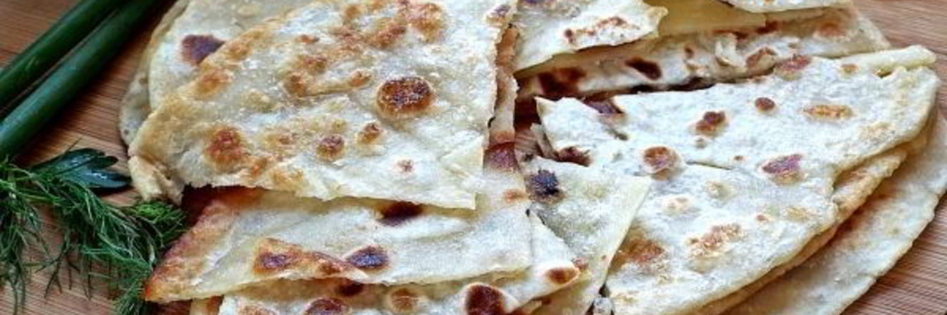 Лепешки на воде и муке на сковороде