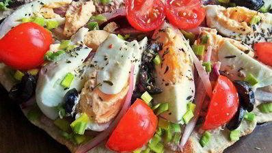 лепешки пьядины с начинками