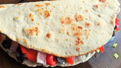 лепешки пьядины с начинками