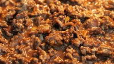 лепешки с говяжьим фаршем и сыром