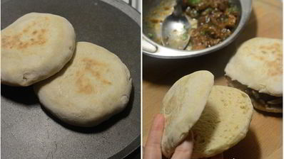 лепешки с мясом по-китайски