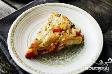 Лепешки с овощами и сыром Фета