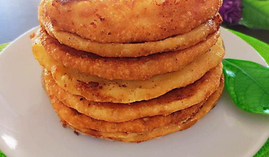 Рецепт лепешек с сыром и картошкой