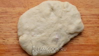 лепешки с сыром и колбасой на кефире