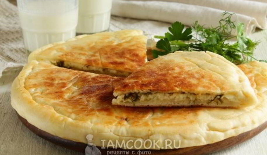 Рецепт лепешек с творогом на кефире на сковороде