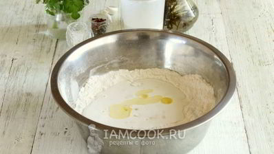 лепешки с творогом на кефире на сковороде