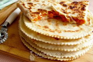 Лепешки с тыквой