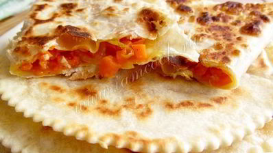 лепешки с тыквой