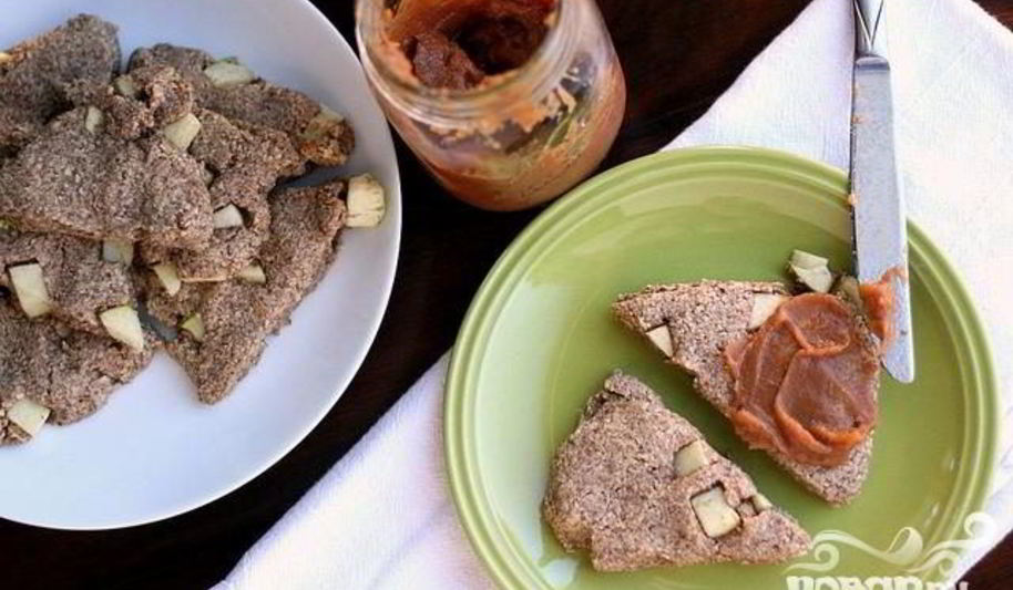 Рецепт лепешек с яблоком и пряностями