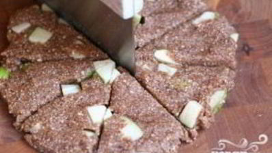 лепешки с яблоком и пряностями