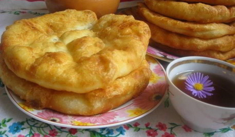 Рецепт лепешек шелпек на кефире