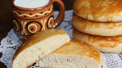 лепешки сметанные