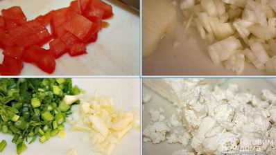 пиде — турецкие лепешки с фаршем, фетой и помидорами