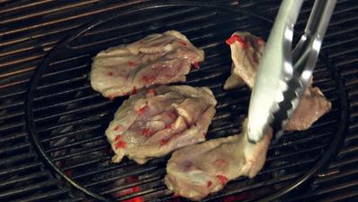 пита с индейкой и салатом