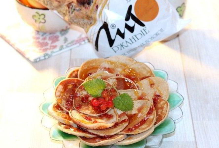 Ржаные лепешки к завтраку