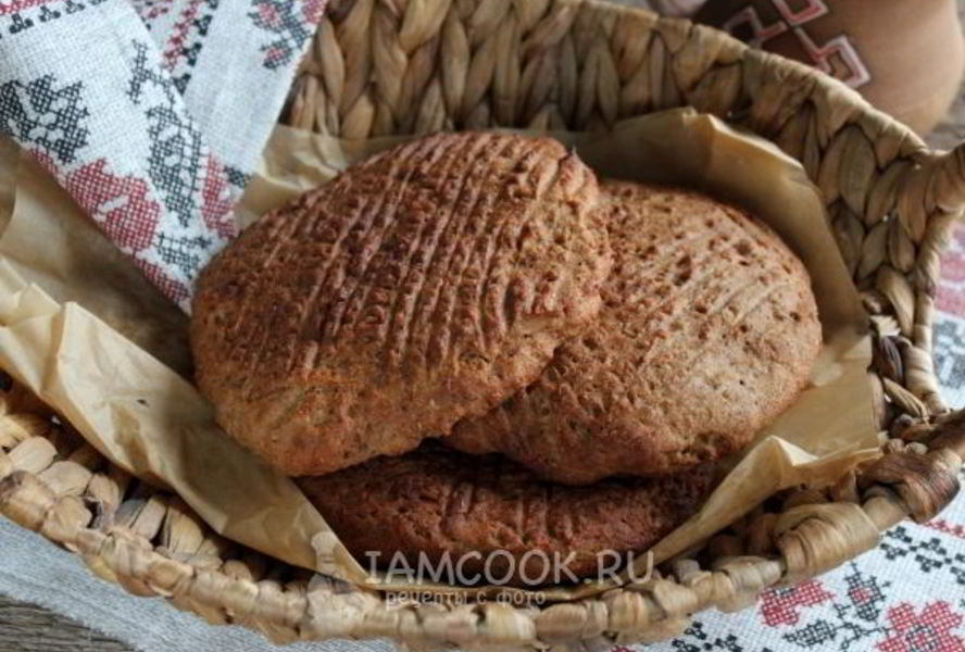 Ржаные лепешки на кефире