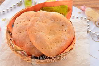 Сметанные лепешки без дрожжей в духовке