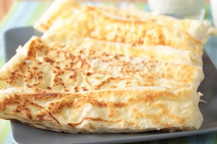 Сырные лепешки