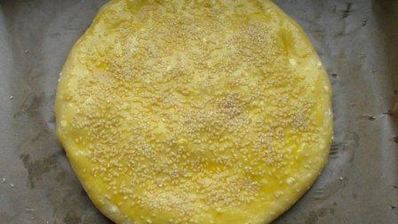 творожно-сырная лепешка