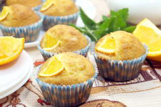 Апельсиновые маффины Оранжевое чудо