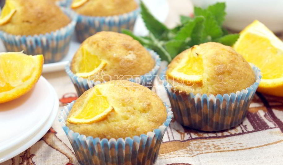 Рецепт апельсиновых маффинов оранжевое чудо