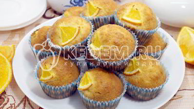 апельсиновые маффины оранжевое чудо