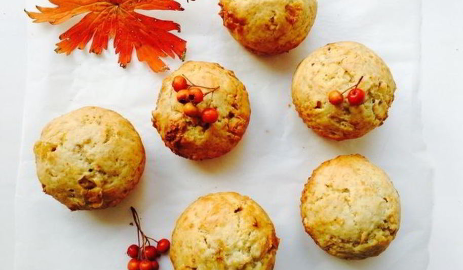 Рецепт банановых маффинов с белым шоколадом