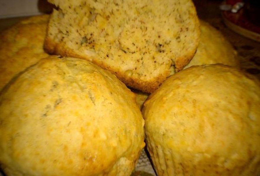 Банановые маффины с кокосовой стружкой