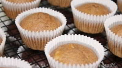 банановые маффины с корицей